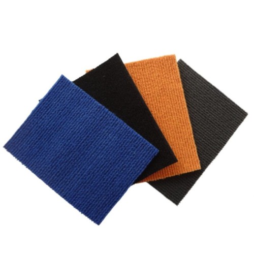 Sound-absorbing blankets for cinemas, and flame-retardant carpets for indoor floor covering