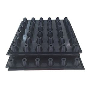 Rubber vibration damping pad sound insulation mat and vibration damping material for the floor interlayer of equipment