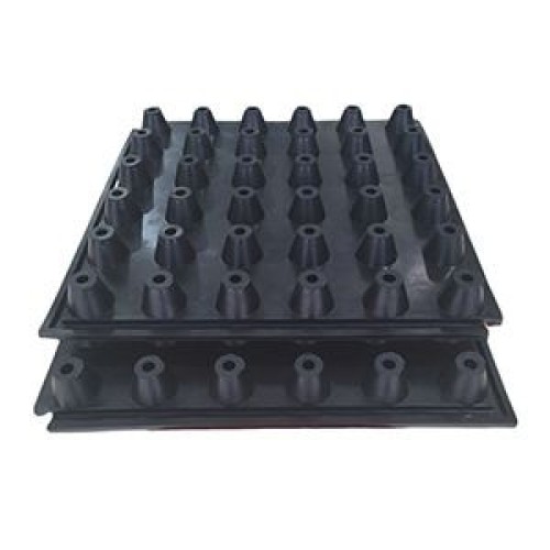 Rubber vibration damping pad sound insulation mat and vibration damping material for the floor interlayer of equipment