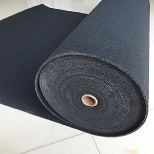 5-10mm rubber soundproofing pad, elastic shock absorption, used for floor vibration reduction and ground noise insulati