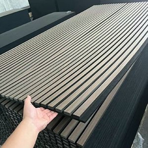 Wooden Slat Acoustic Panels, Soundproof Wall Panels, Acoustic Panels,LED Light Boards