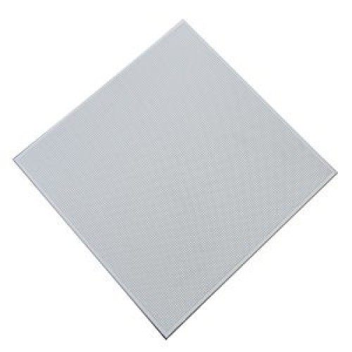 White perforated aluminum acoustic panel, sound insulation wall panel