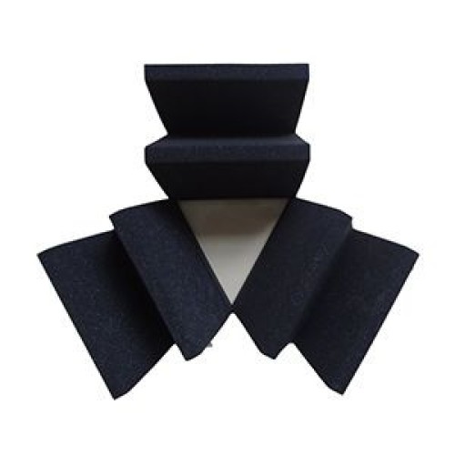 Anechoic chamber acoustic wedges, polyurethane sound-absorbing cotton, high-density soundproof foam, and acoustic panel